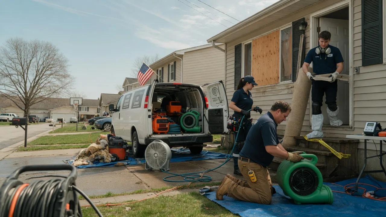 Water Damage Restoration in Mcdonald, KS near me
